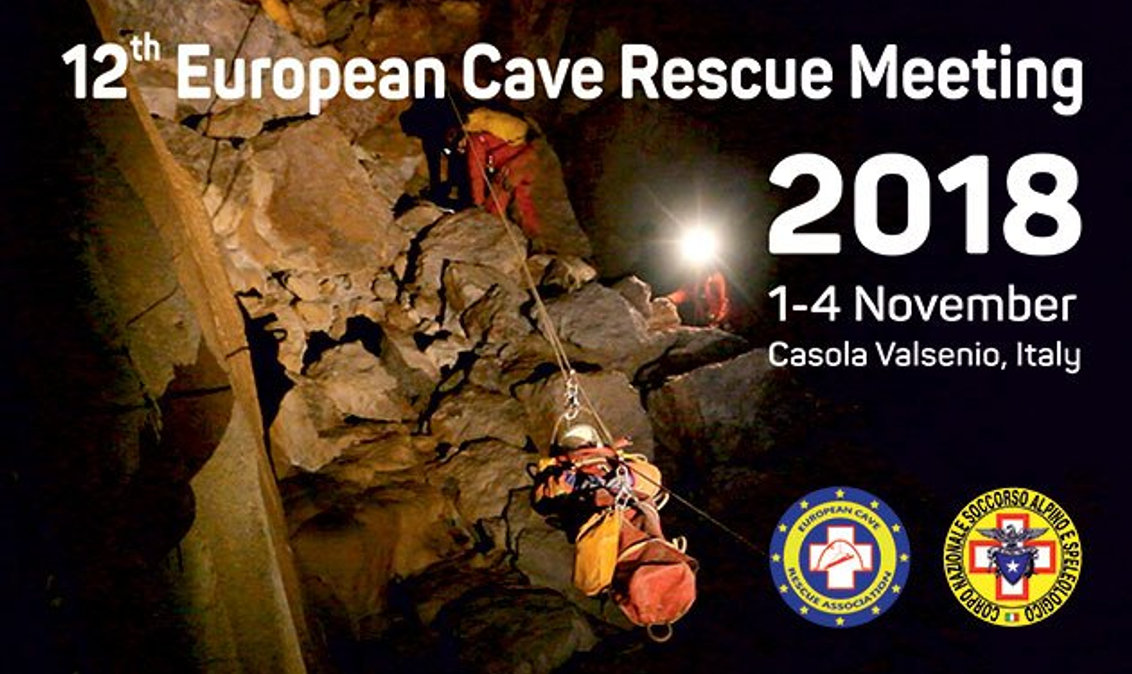 The cave rescue conference in Italy, 2018